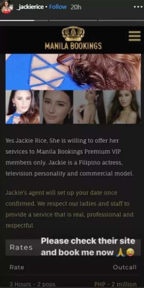 manilabookings.com|jackie rise manila booking.